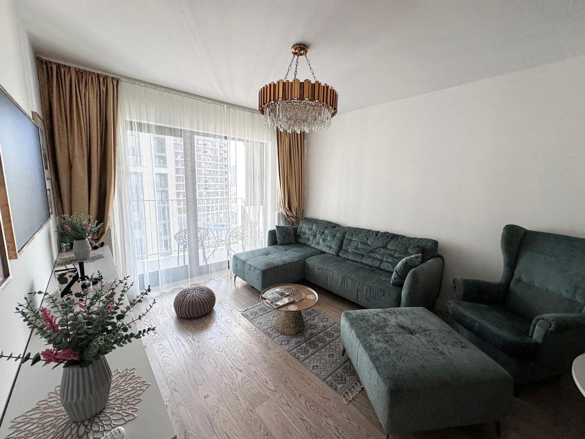 Beldorado Apartments - Belgrade Waterfront Luxury Emerald Apartment 60M2 Buitenkant foto